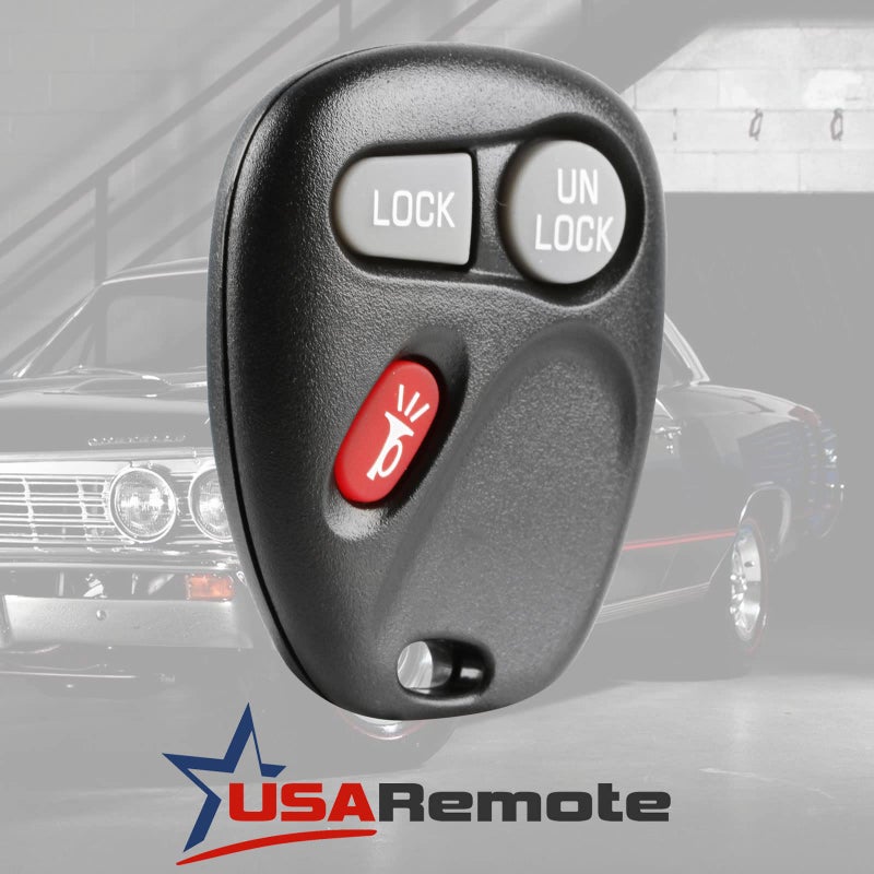 USARemote 2001 2002 Key Fob Keyless Entry Remote fits Cadillac Escalade/Chevy Avalanche S10 Silverado Suburban Tahoe/GMC Sierra Sonoma Yukon (KOBLEAR1XT, 15042968) - Image 2